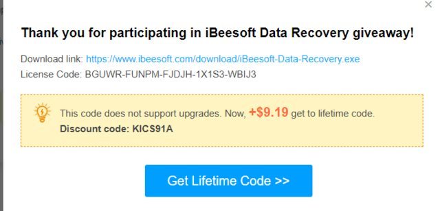 iBeesoft Data Recovery Professional 3.6 Crack FREE Download